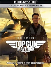 Top Gun: Maverick [New 4K UHD Blu-ray] 4K Mastering, Ac-3/Dolby Digital, Digit