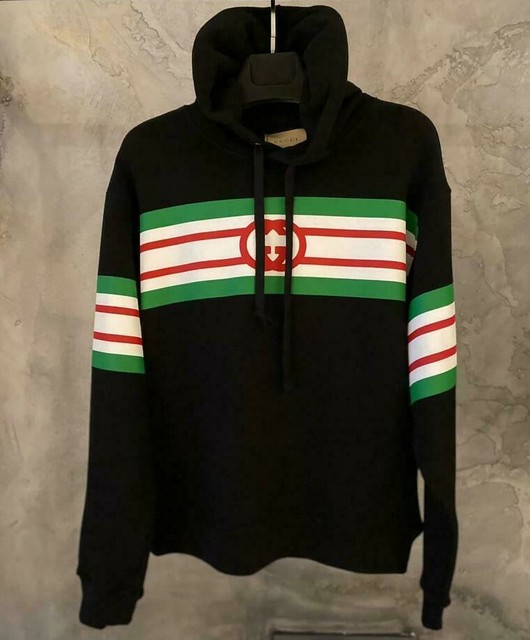 hooded sweatshirt with interlocking g