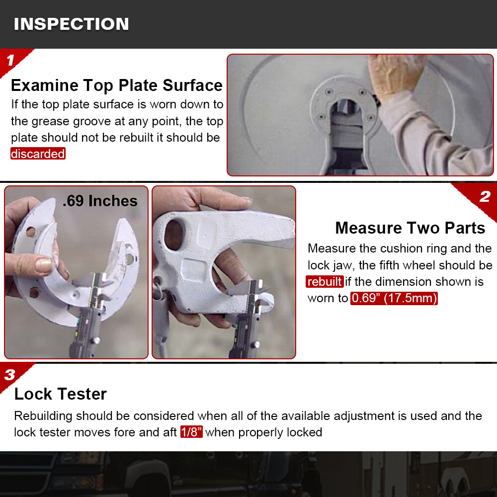 Fifth Wheel Rebuild Repair Minor Kit For Jost JSK37 Series Fifth Wheel Rebuild Repair Minor Kit For Jost JSK37 Series