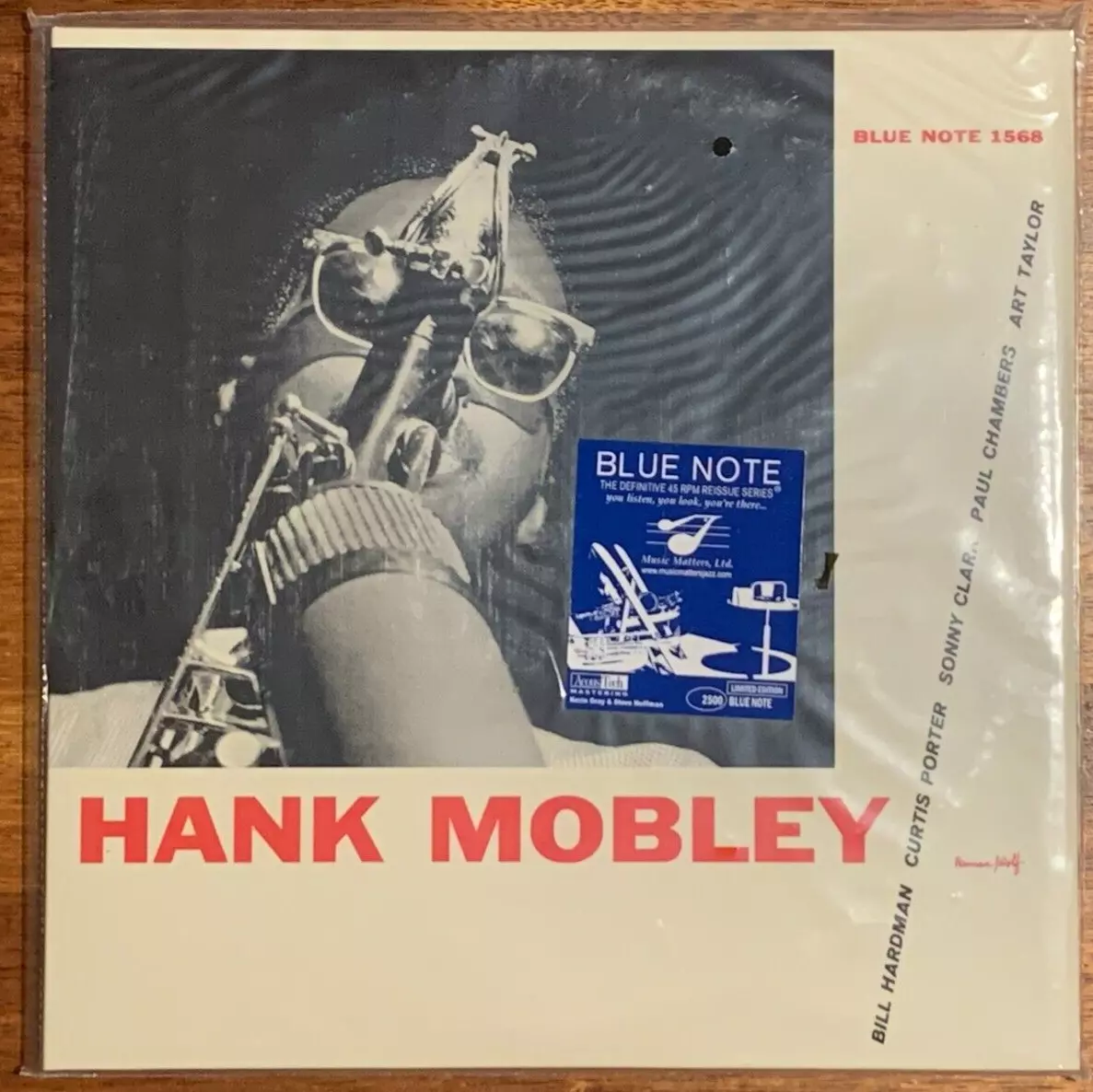 HANK MOBLEY Blue Note Music Matters 45RPM 2LP MMBLP 1568 New Sealed