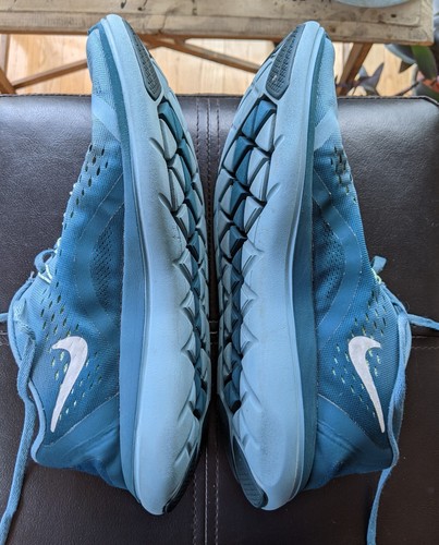 NIKE Women's Flex 2017 RN Blue/Mint Lightweight Running Shoes Size 9.5 - Picture 6 of 21