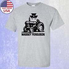 Massey Fergusson Tractor Men's Grey Size S-5XL