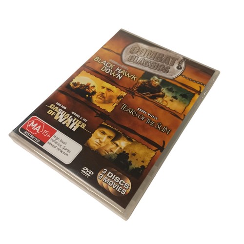 Black Hawk Down Tears of the Sun Casualties War DVD Action Military R4 Brand New - Picture 8 of 12