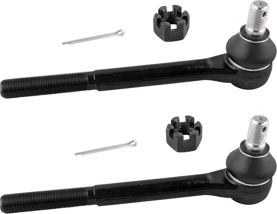 2X Varillas de amarre externas delanteras para Chevrolet C10 C20 C30 G10 G20 G30 P10 P20 ES409 Foto 2 de 4