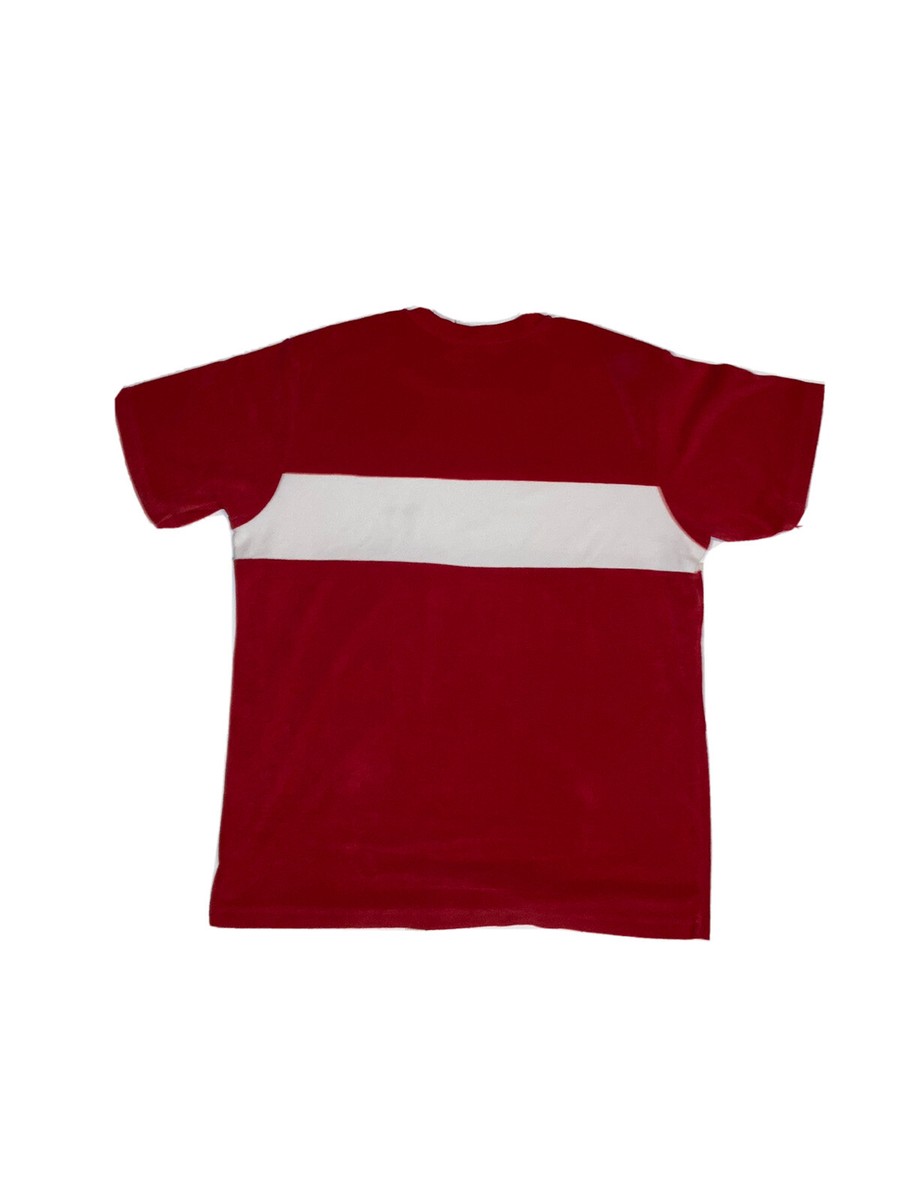 Supreme ストライプ Tシャツ ネイビー/レッド Supreme オレンジ×ネイビー ボーダーTシャツ M - メルカリ
