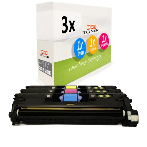 3X PATRÓN Compatible Para HP Color 2820-AIO 2550-LN 2550-N 2840-AIO 2550-L