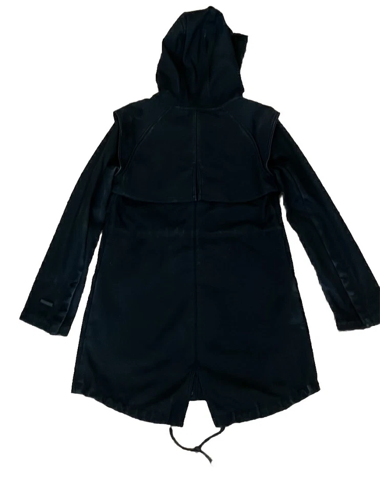 Chaqueta elástica impermeable Mia Melon Provocateur negra talla XS Foto 2 de 4