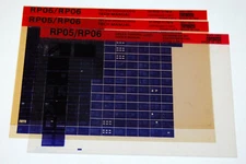 DEC RP05/RP06 Device Control Logic User's & Drive Tech Manuals, Microfiche (3)