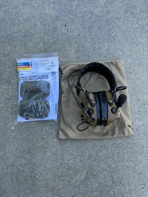 【みつお】PELTOR ComTac Ⅷ Headset Peltor Comtac V Headset W/ Mic Blk