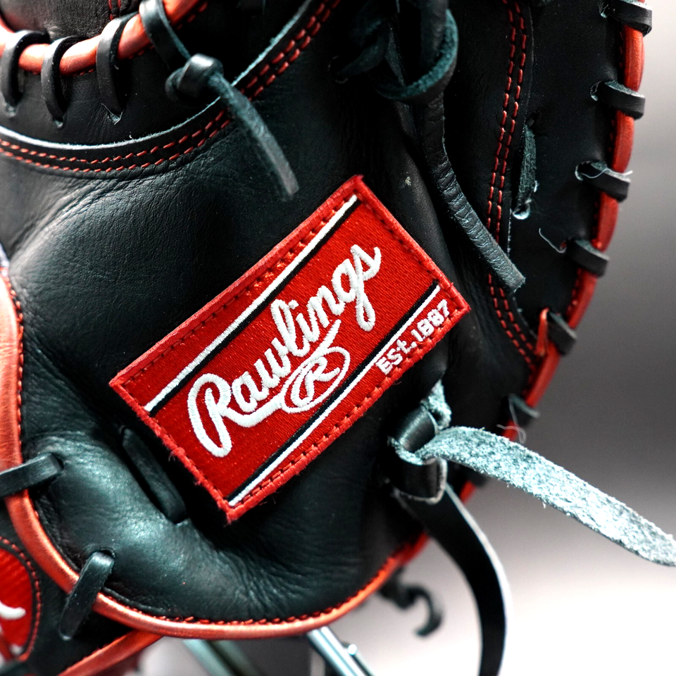 Gant De Baseball Professionnel Rawlings HOH Japan - Taille 11.75" - Vert Foncé/crocodile - Droitier