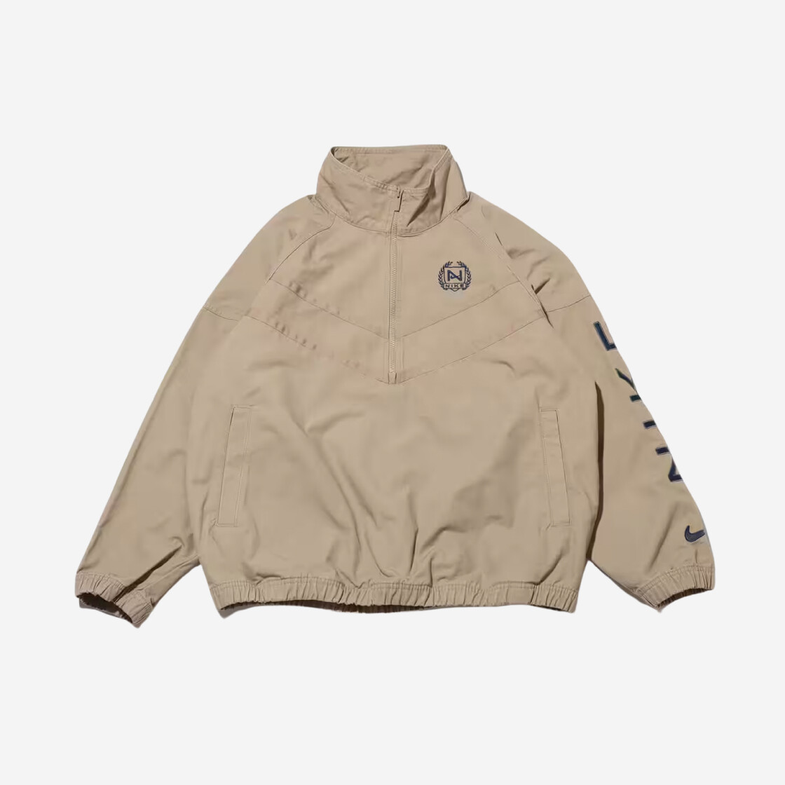 美品◆NIKE◆ Windrunner Canvas Jacket ジャケット Nike Windrunner Canvas Jacket Khaki Midnight Navy - Asia