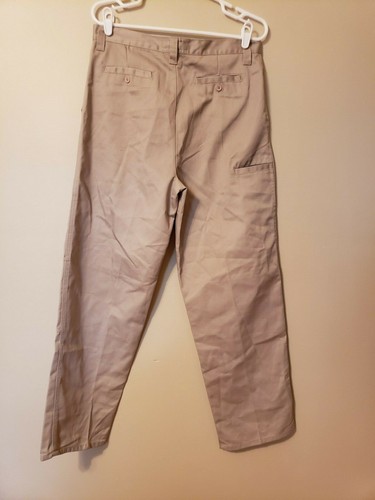 US Polo Assn. Pantalone 18H ragazzo kaki tasche beige - Foto 3 di 4