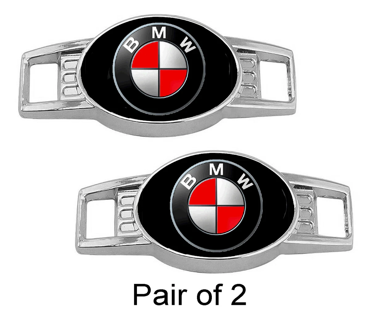 BMW Charm (Red) for Shoelaces or Paracord Bracelet (Pair of 2) | eBay