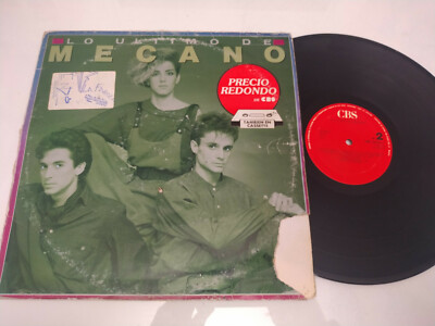 Mecano Lo Ultimo de Mecano 1986 CBS Spain Edition - LP Vinilo 12'' G/VG - 3T