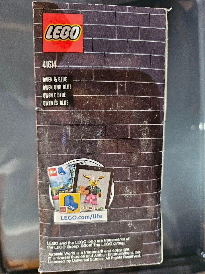 Lego ® BrickHeadz - 41614 Owen & Blue (Jurassik World) 47-48-neuf et scellée - Photo 4/4