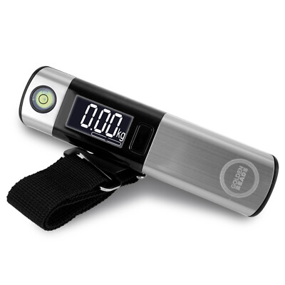 Tragbare digitale Koffer-Gepäckwaage 50 kg hintergrundbeleuchtetes LCD-Display UK
