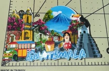 GUATEMALA - Detailed Magnet - Refrigerator - Tourist - Souvenir
