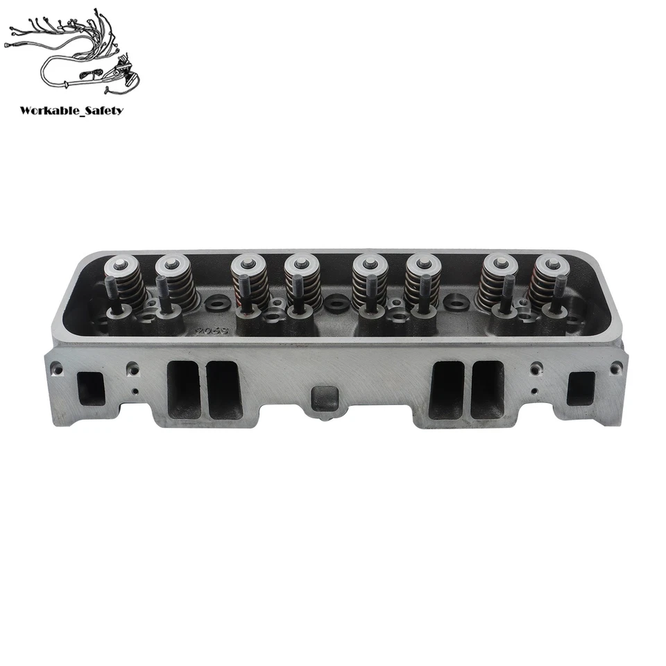 Culata completa apta para Chevy Cadillac GMC 5,7 L OHV VORTEC 1996 1997-2002 Foto 4 de 4