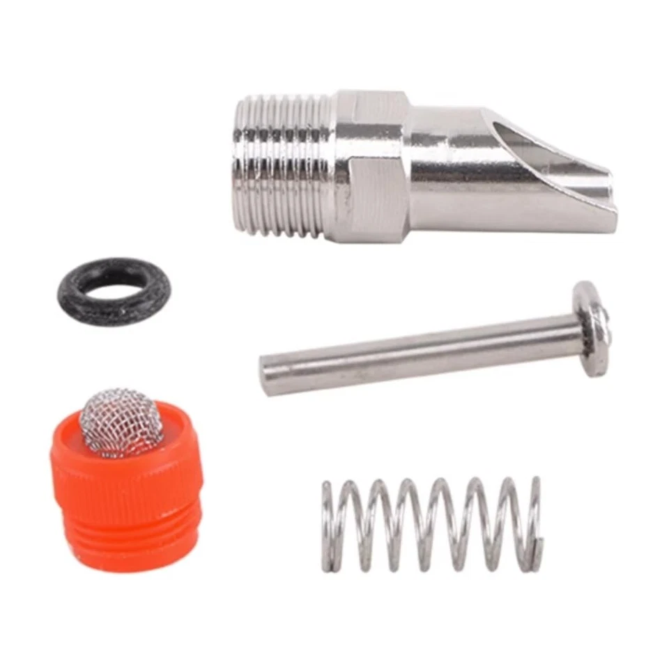 Paquete de 10 pezones de riego para cerdo de acero inoxidable 1/2 NPT bebedero automático para pezones de cerdo Foto 3 de 4
