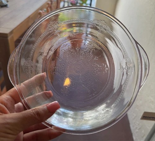 2 Quart Round Casserole Bowl Philbe Sapphire Blue Ovenware by Anchor Hocking 7.5