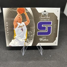2005-06 Upper Deck Sweet Shot Jerseys /125 Luke Walton #SSJ-LW