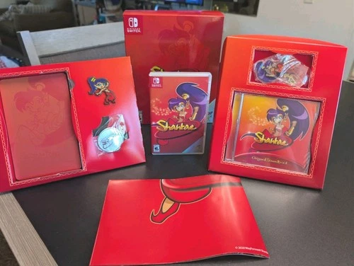 Shantae Collector's Edition Nintendo Switch Limited Run Games LRG #83 Complete