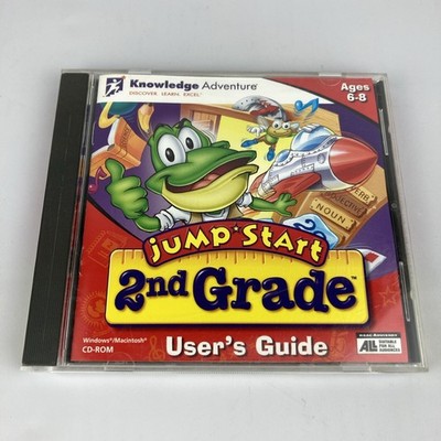 Jump Start Advanced 2nd Grade CD-Rom PC Game 2002 Knowledge Adventure Windows