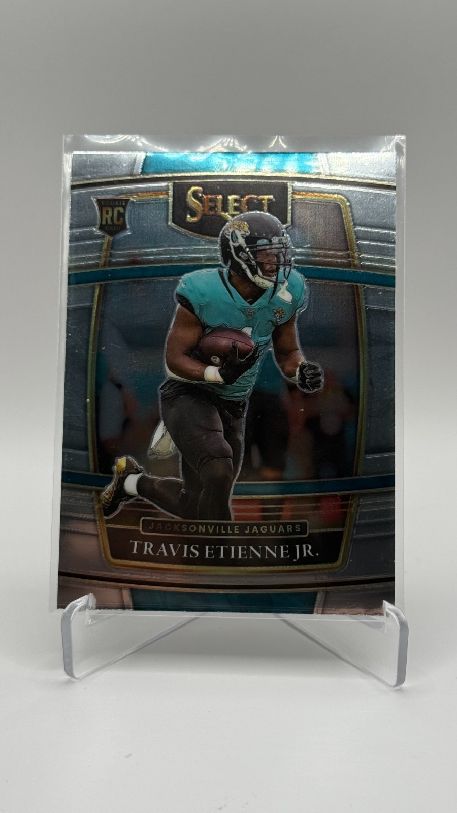 2021 Panini Select - Concourse Travis Etienne #54 Silver Prizm (RC)