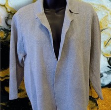 Chicos Elegant Silver Women's Jacket NWT