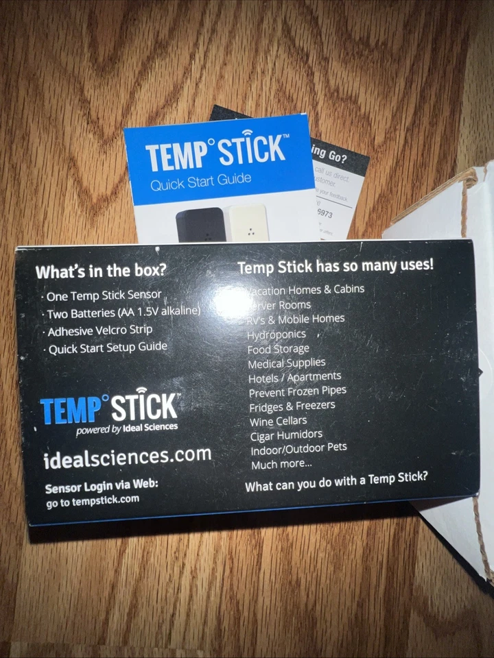 Temp Stick Remote WiFi Temperature & Humidity Sensor, Data Logger - Image 3 of 3