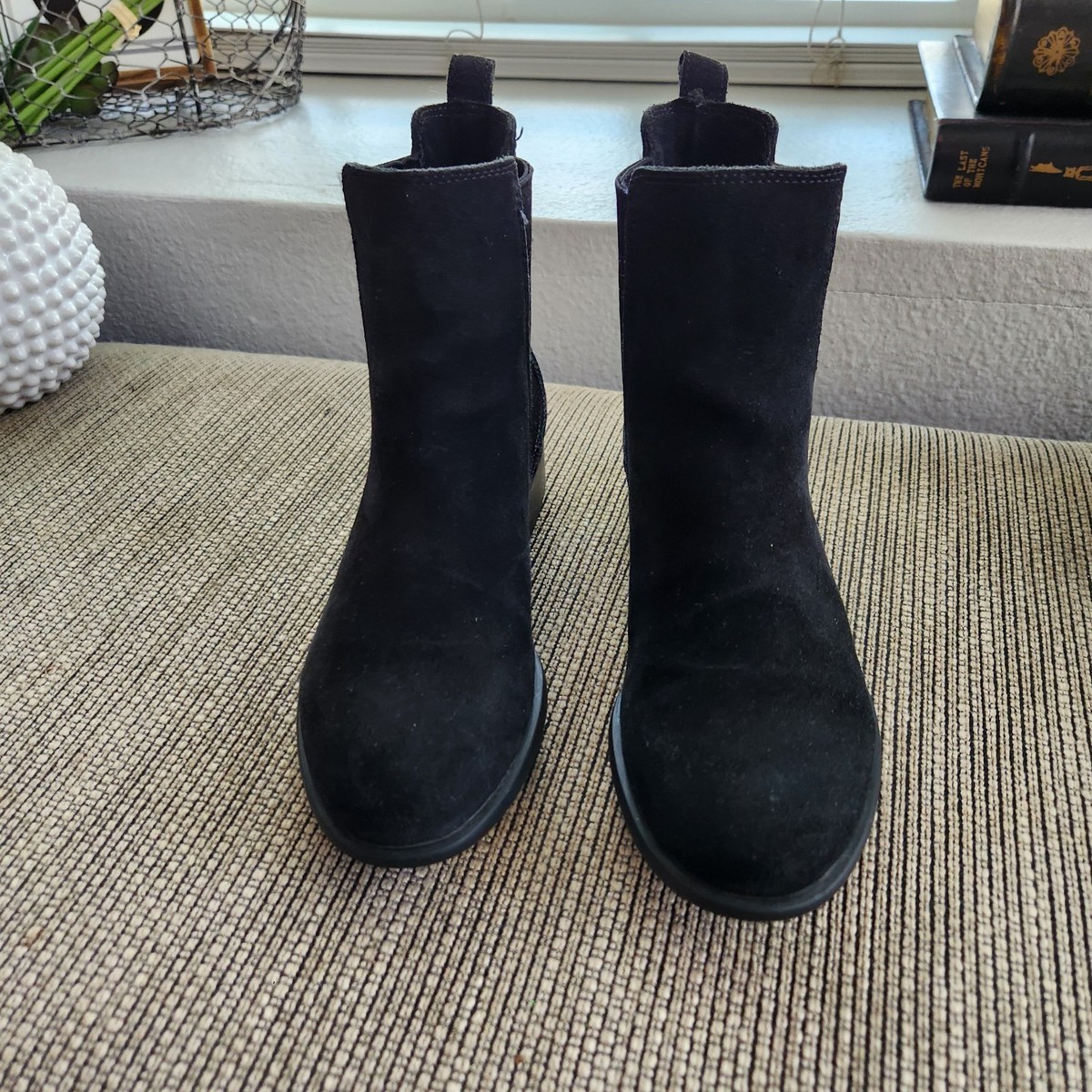 Bottes D'équitation La Canadienne Chelsea - Taille US 8, Cuir Noir Waterproof, Neuves Sans Boîte
