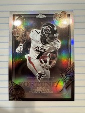 2025 Topps Chrome Bijan Robinson Fortune 15 Refactor F15-14