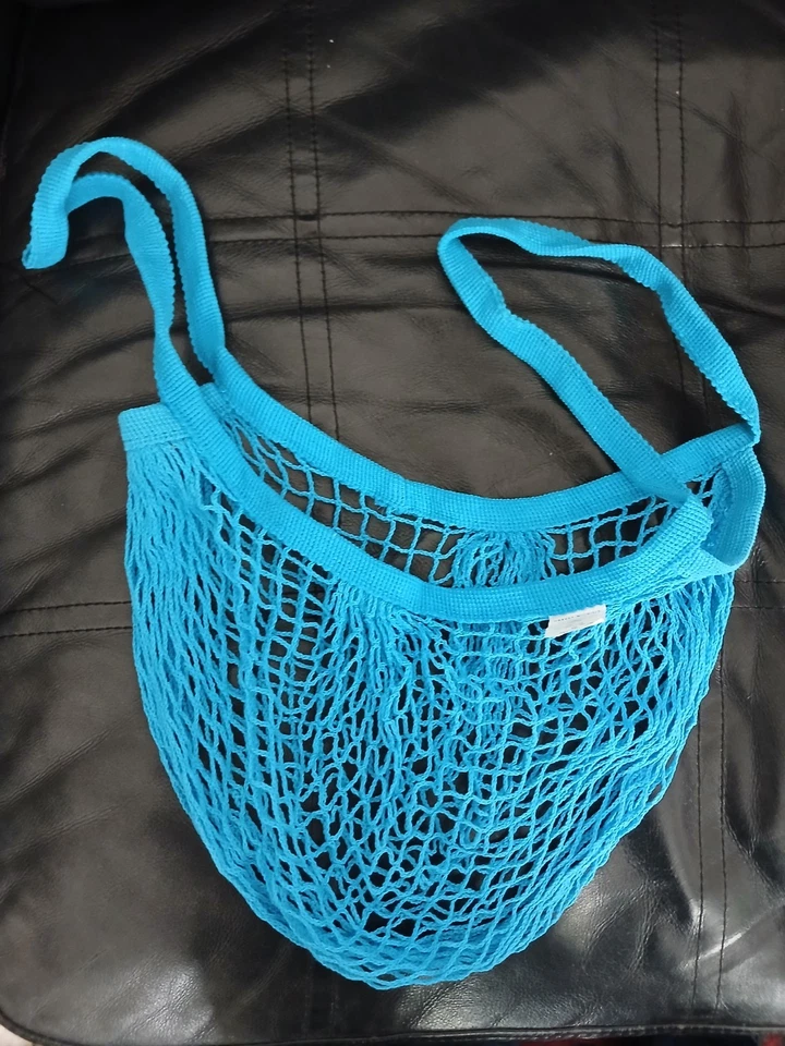 Harvey Nichols Net Bag - Turquoise. Extremely Rare! - Image 1 of 1