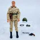 052 GI Joe 12 inch Desert Helmet Goggles Pistol 1:6 Action Figure w Accessories