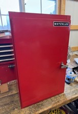 Vintage Waterloo Side Hanging Toolbox Cabinet Box Vintage Waterloo Side Hanging Toolbox Cabinet Box
