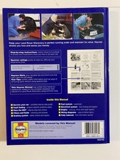 Land Rover Discovery 2.5ltr Diesel Haynes Manual 1989 to 1995 (G to N reg)