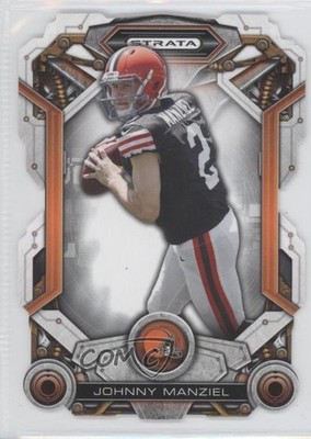 2014 Topps Strata Die-Cuts Johnny Manziel #SDC-JM Rookie RC 2r5
