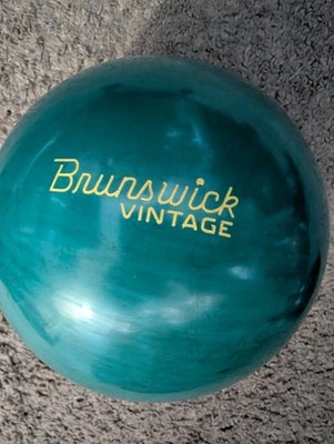 Brunswick Teal Rhino Pro ( Vintage Series ) Bowling Ball 16 lbs