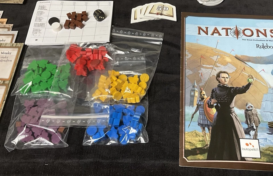 Nations Board Game - Asmodee First Edition 2013 - NM+ Unplayed - Image 4 of 4