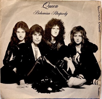 Queen-Bohemian Rhapsody 1975 UK 7'' VG+ Vinyl Single Rare Picture Sleeve EMI2375
