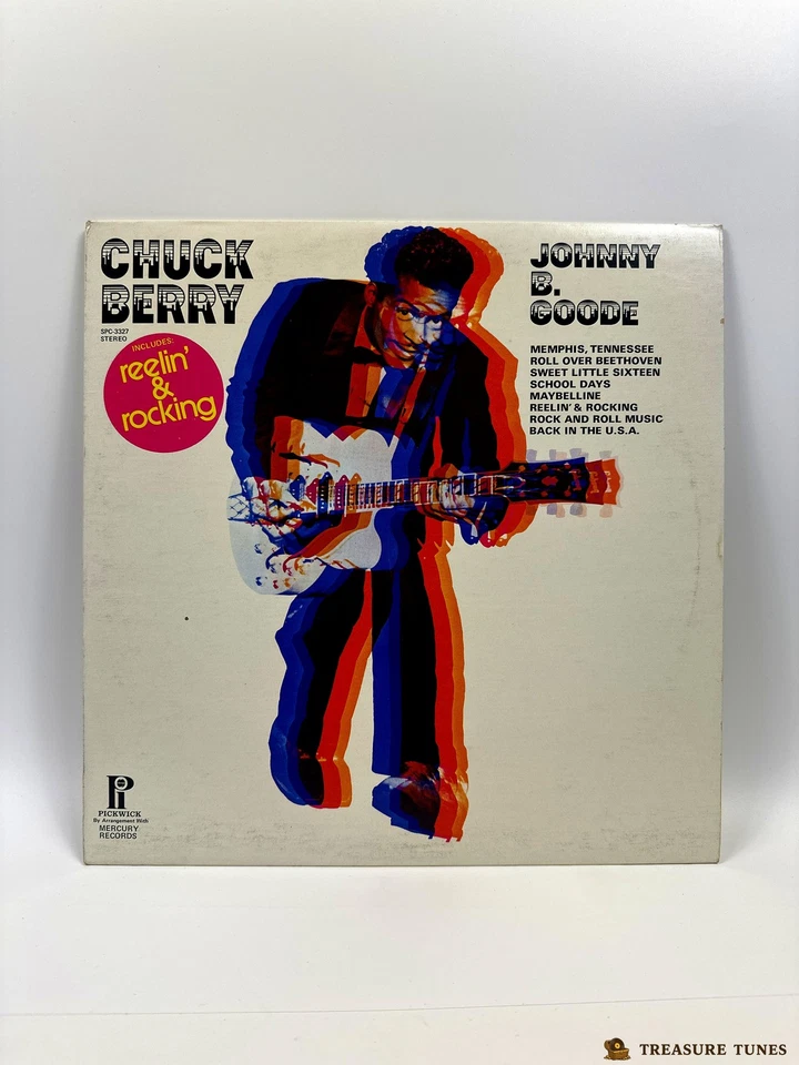 Chuck Berry - Johnny B. Goode Vinyl LP [1972] SPC 3327 - Image 2 of 4