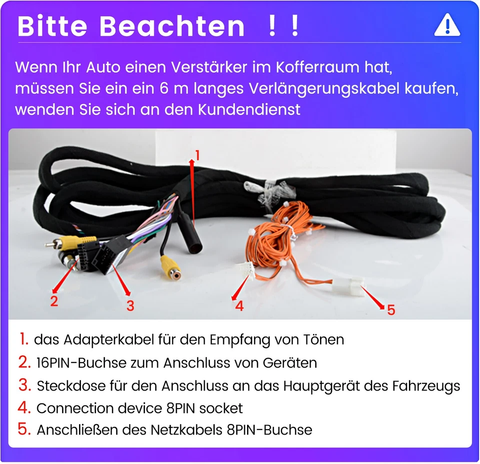 Android 14 Autoradio Carplay GPS Navi Wifi BT 4+64GB für BMW 5er E39 X5 E53 M5 - Bild 3 von 4