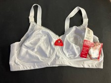 Womens 44D Bra Playtex Body Language White Soft Cup Style 4276 Dream Shaper New