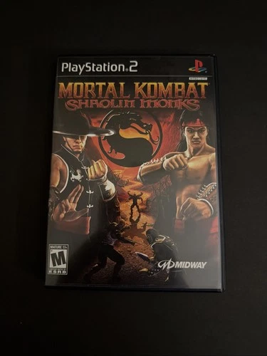MORTAL KOMBAT: Shaolin Monks (PlayStation 2, 2005) Complete w/Manual & Reg. Card