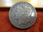 1901-O United States Morgan Silver Dollar $1 - No Reserve - Free S&H USA