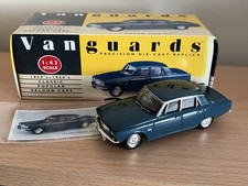 Vanguards Va27002 143 Scale Rover 2000 Tc - Zircon Blue - Boxed Diecast Model