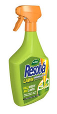 3x Resolva Lawn Weed Killer Extra 1Litre Ready to Use Garden Weed Control Spray 2.98 per litre