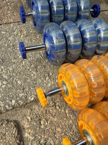 Riesiges Lot 56 Konvolut Inline Skate Rollen - Bild 6 von 7