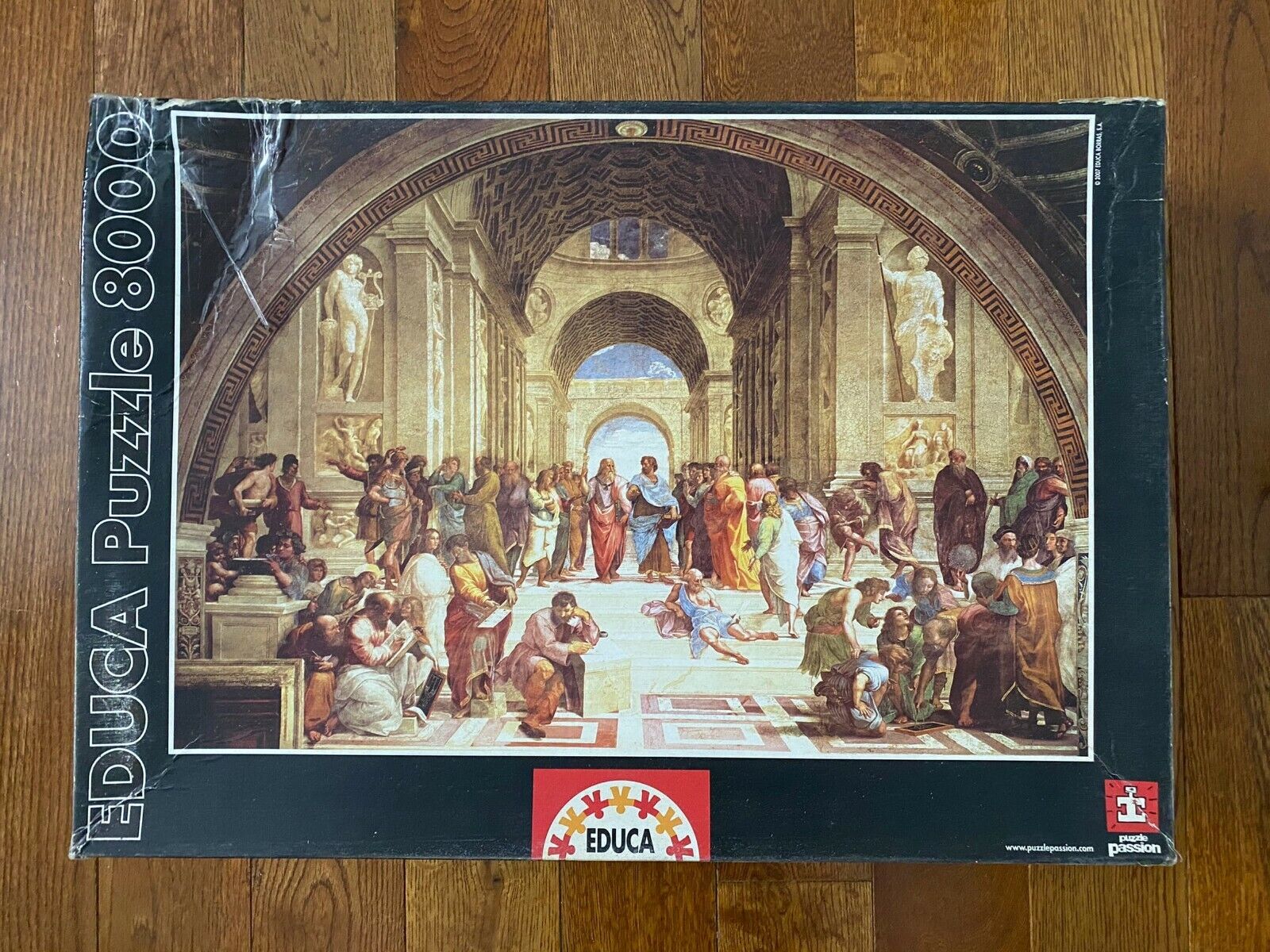 Resistente orden falda RARE EDUCA 8000 THE SCHOOL OF ATHENS Jigsaw puzzle by Raphael Sanzio | eBay