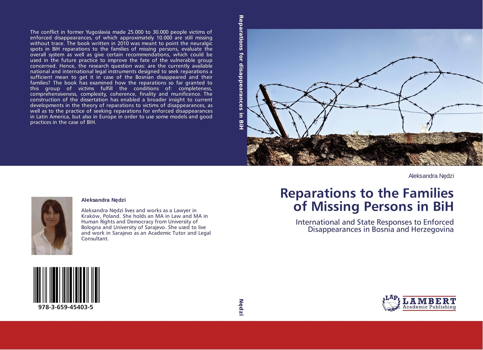 Thumbnail - Aleksandra N¿dzi | Reparations To The Families Of Missing Persons In